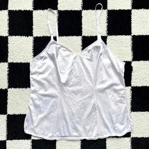 Vanity Fair White Cami M